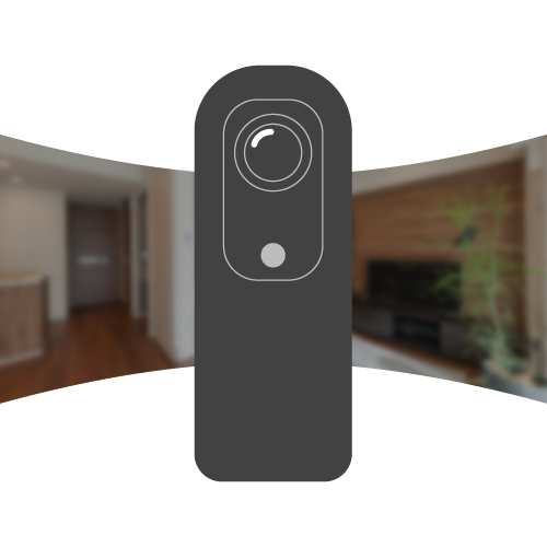 360°カメラで撮影